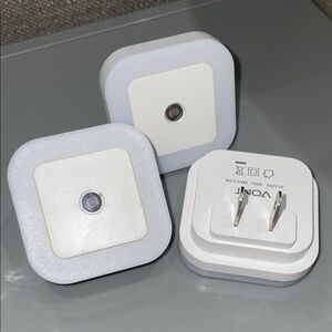 Vont White LED Night Light Set
